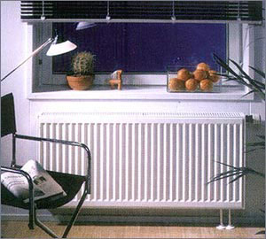 Установка радиатора